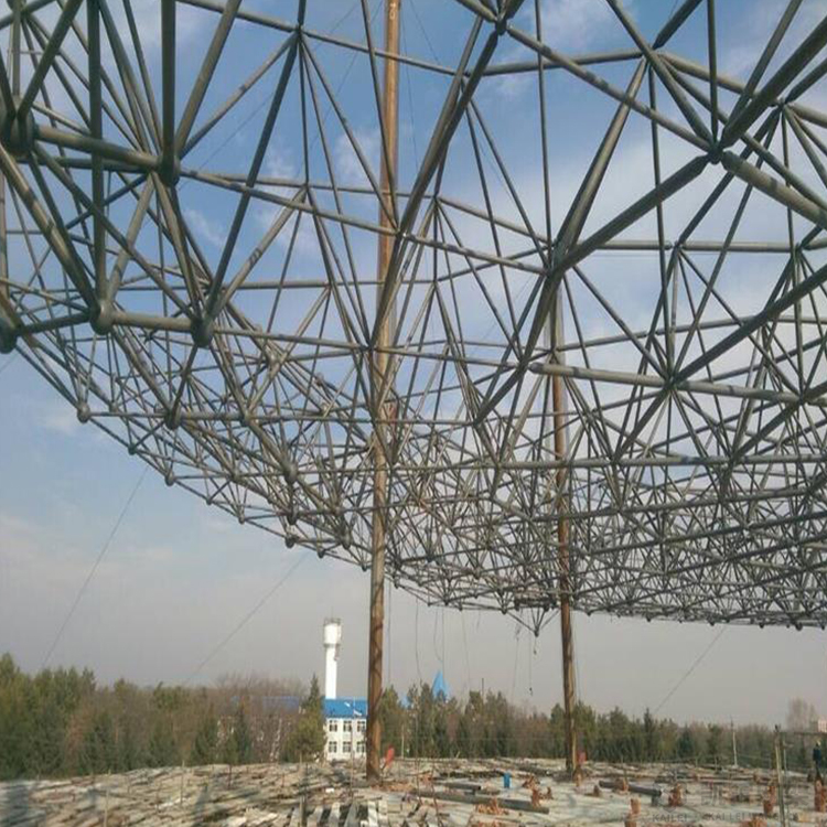 诸暨球形网架钢结构施工方案